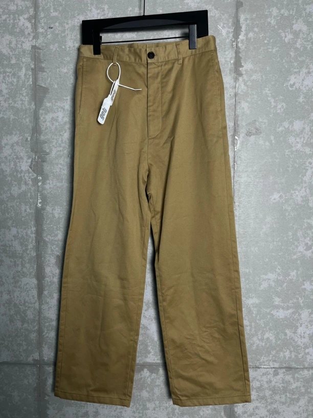 未使用 Balenciaga/巴黎世家 46*1/巴黎世家棕色工装裤/08436/JP