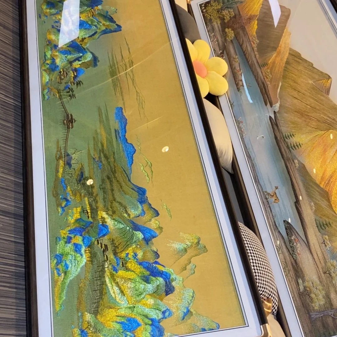 横款经典千里 实木电镀