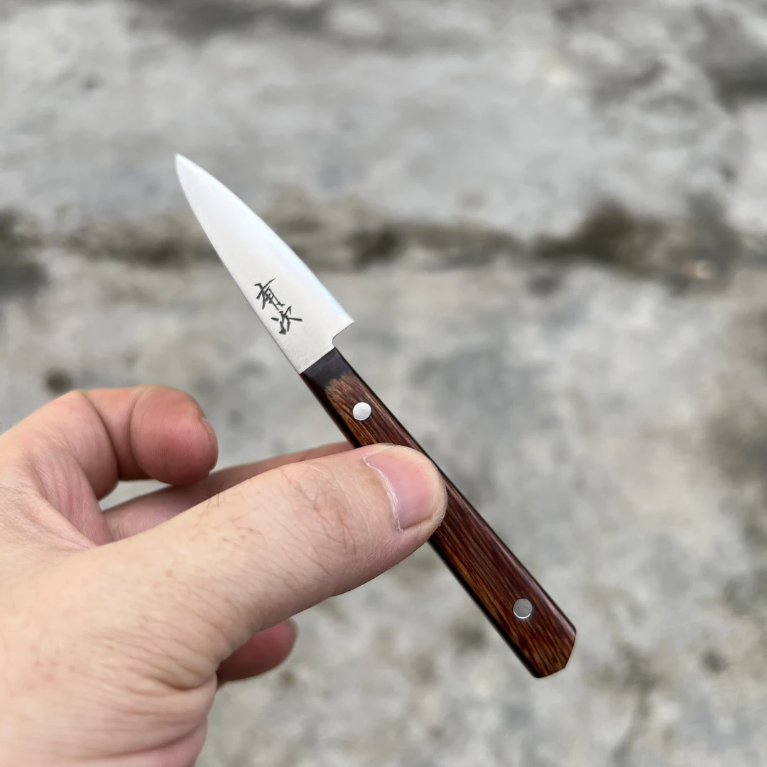 有次/茶刀/迷你水果刀/超小厨刀/无包装盒（日本制造）