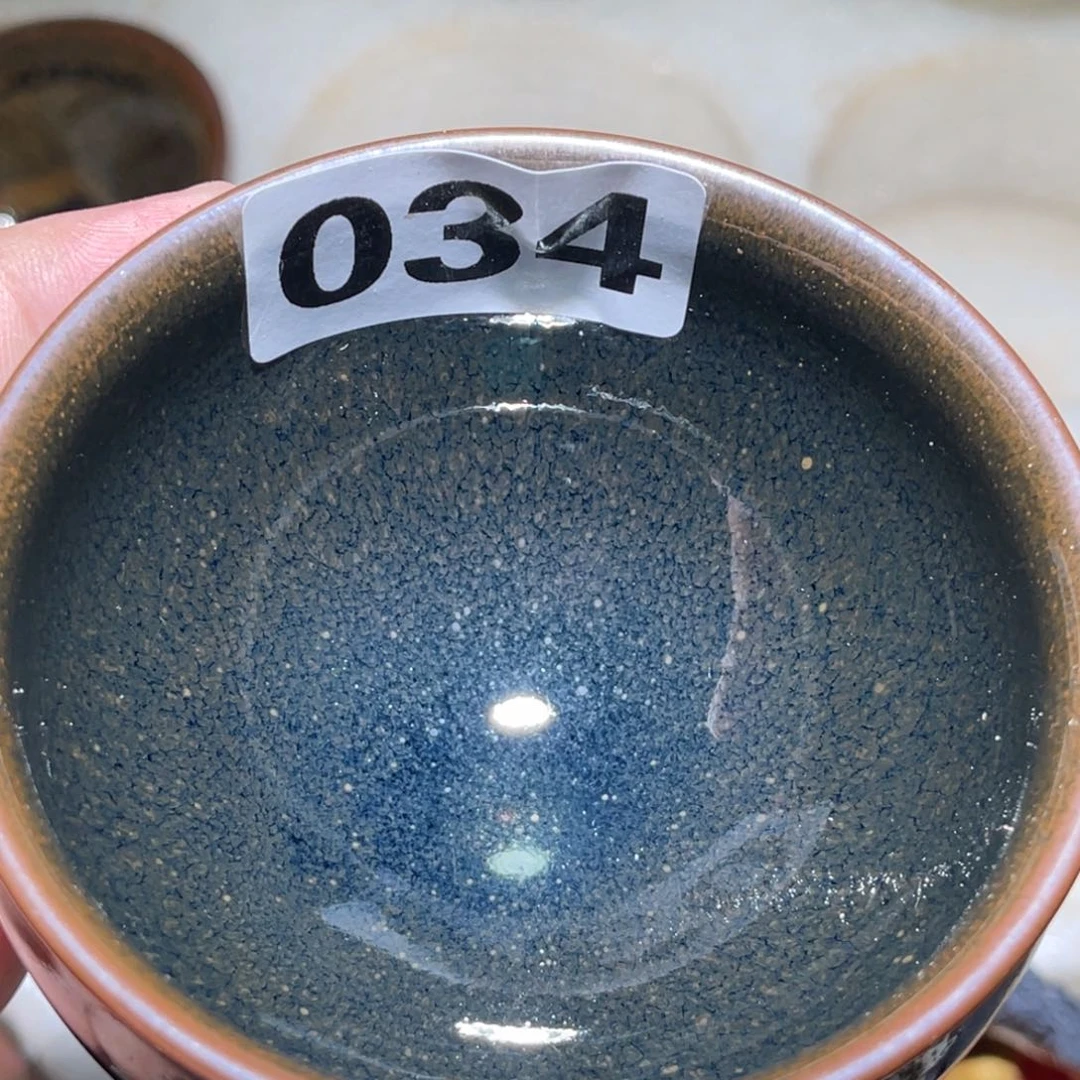 茶盏原矿原釉柴烧建盏