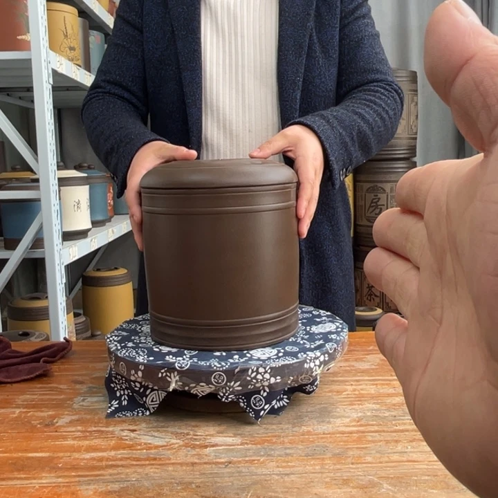 紫砂茶叶罐紫砂茶叶罐