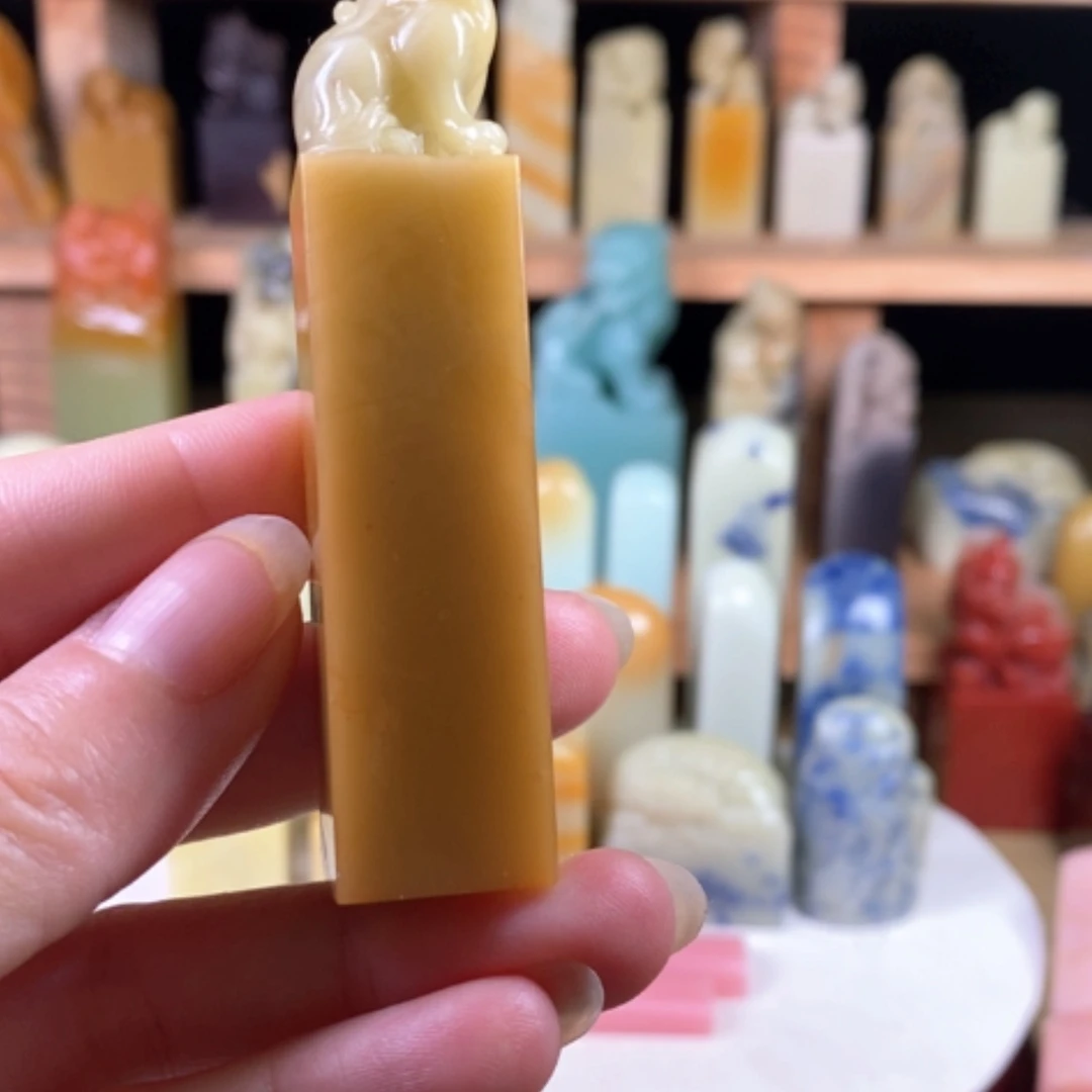 【闪购商品】青田石封门菜花黄……