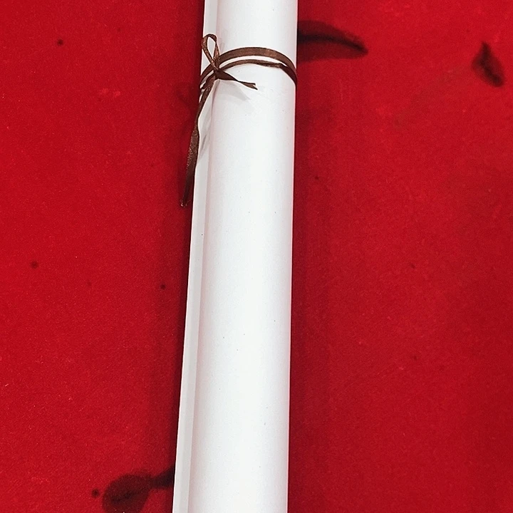 手工装裱国画作品复刻