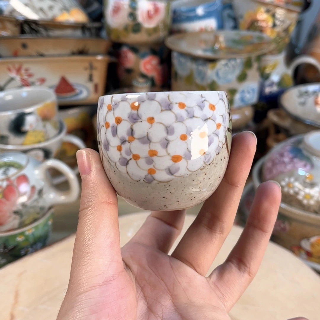 景德镇手工手绘杯