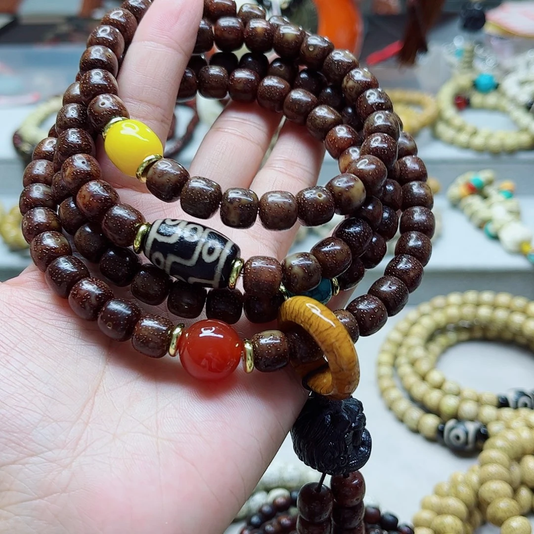 开***玩吊坠星月菩提星月菩提手串佛珠