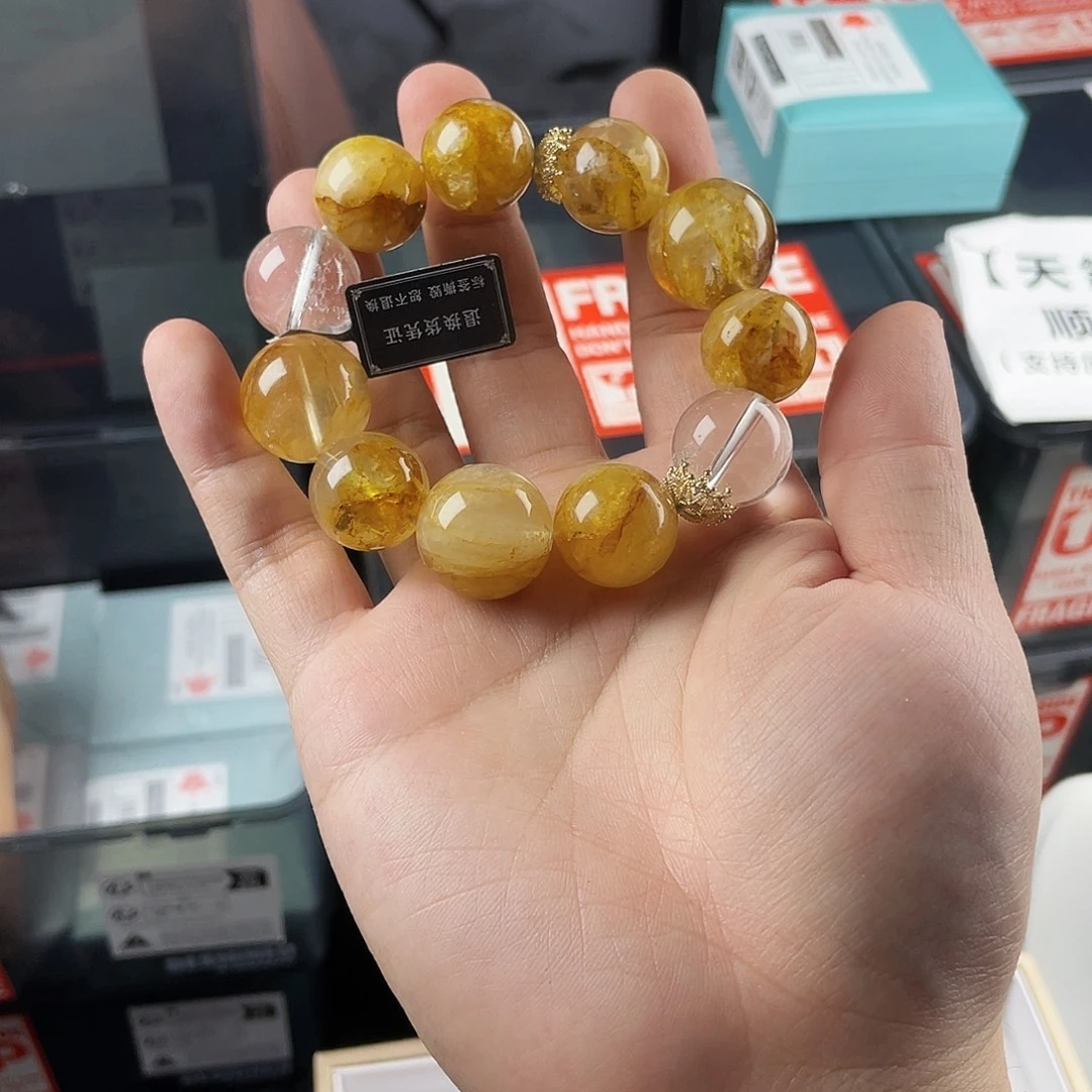 银S925镶嵌手链水晶