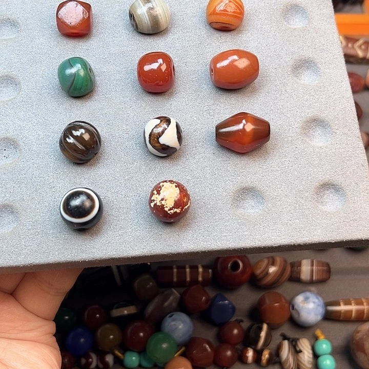 玛瑙/玉髓珠宝半成品未镶嵌小*岳