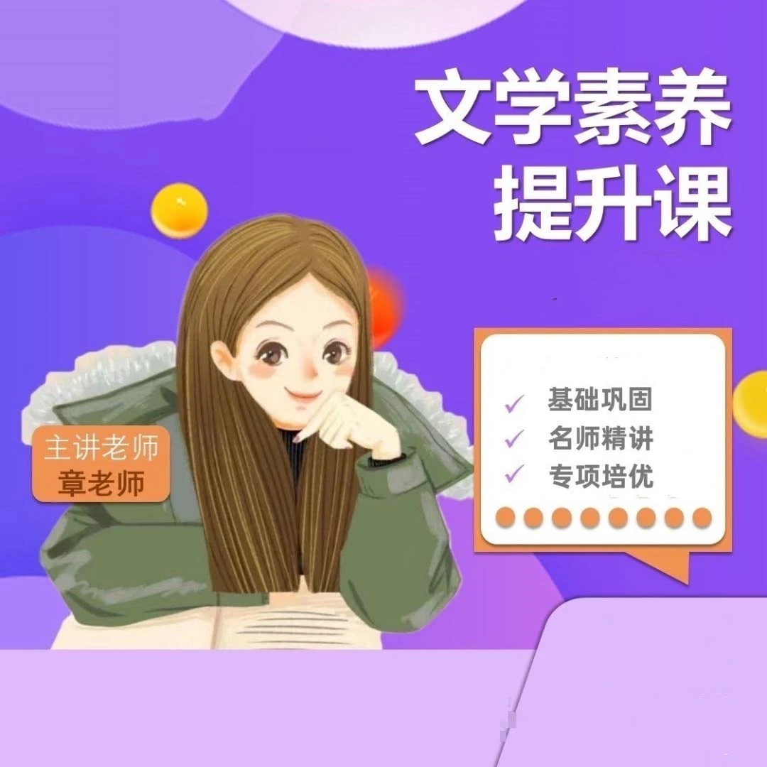 《章老师》-全套文学素养提升课 zw-小