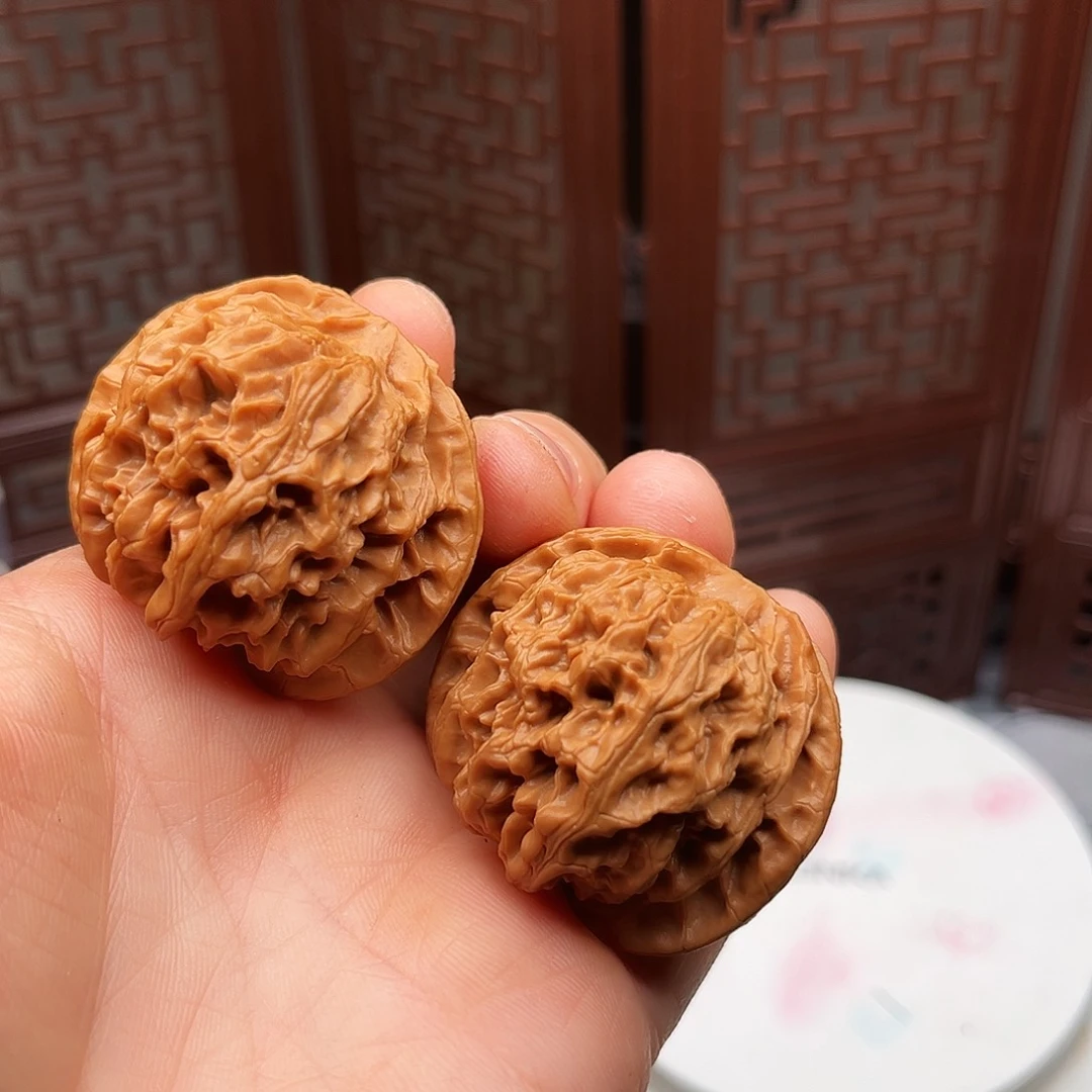 吊坠文玩核桃苹果园