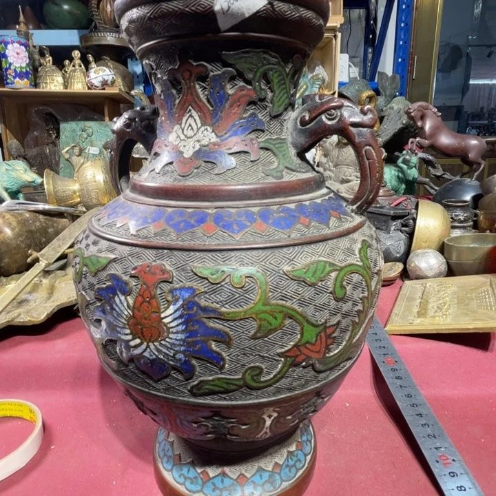 楠****8大阪回流铜器摆件1200
