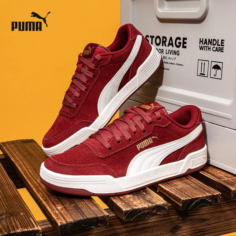 PUMA彪马新年款红色板鞋男鞋女鞋本命年复古休闲鞋运动鞋370304