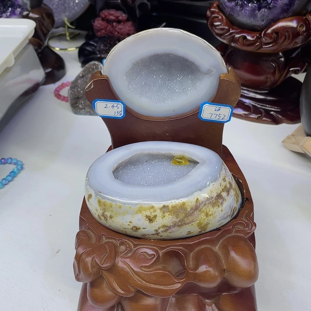 未镶嵌紫晶大型摆件（非配饰）莹