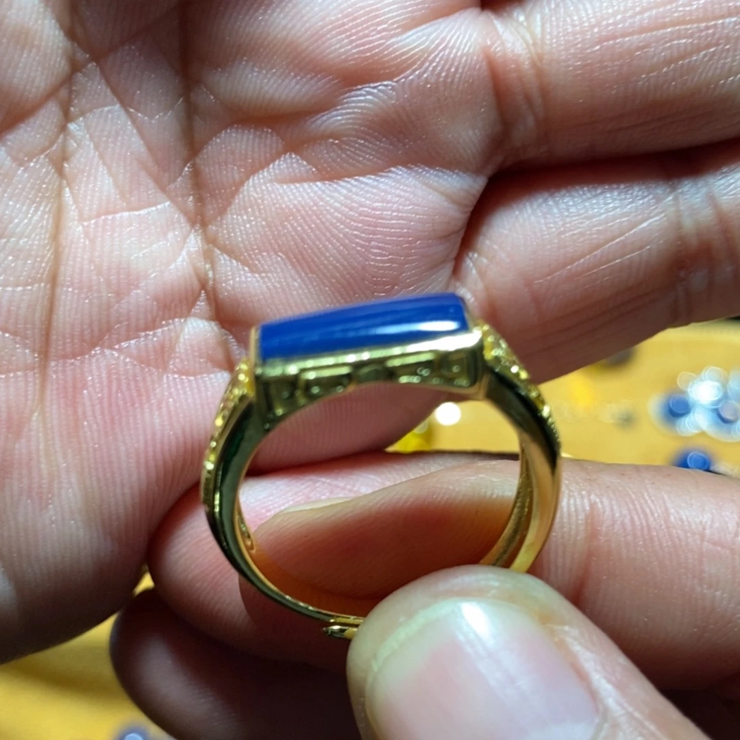 琥珀未镶嵌裸石多米尼加蓝珀