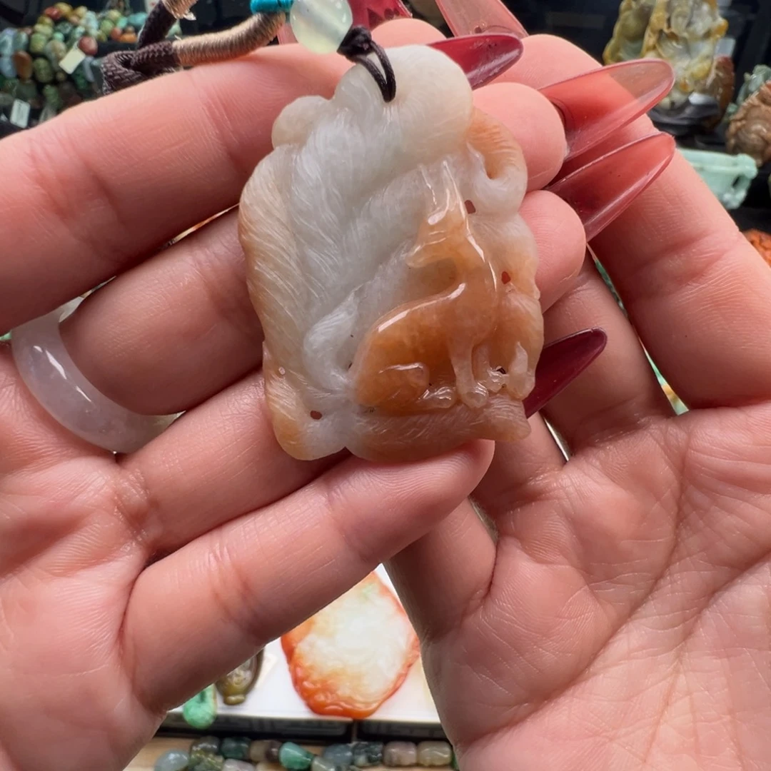 未镶嵌挂件翡翠天然缅甸