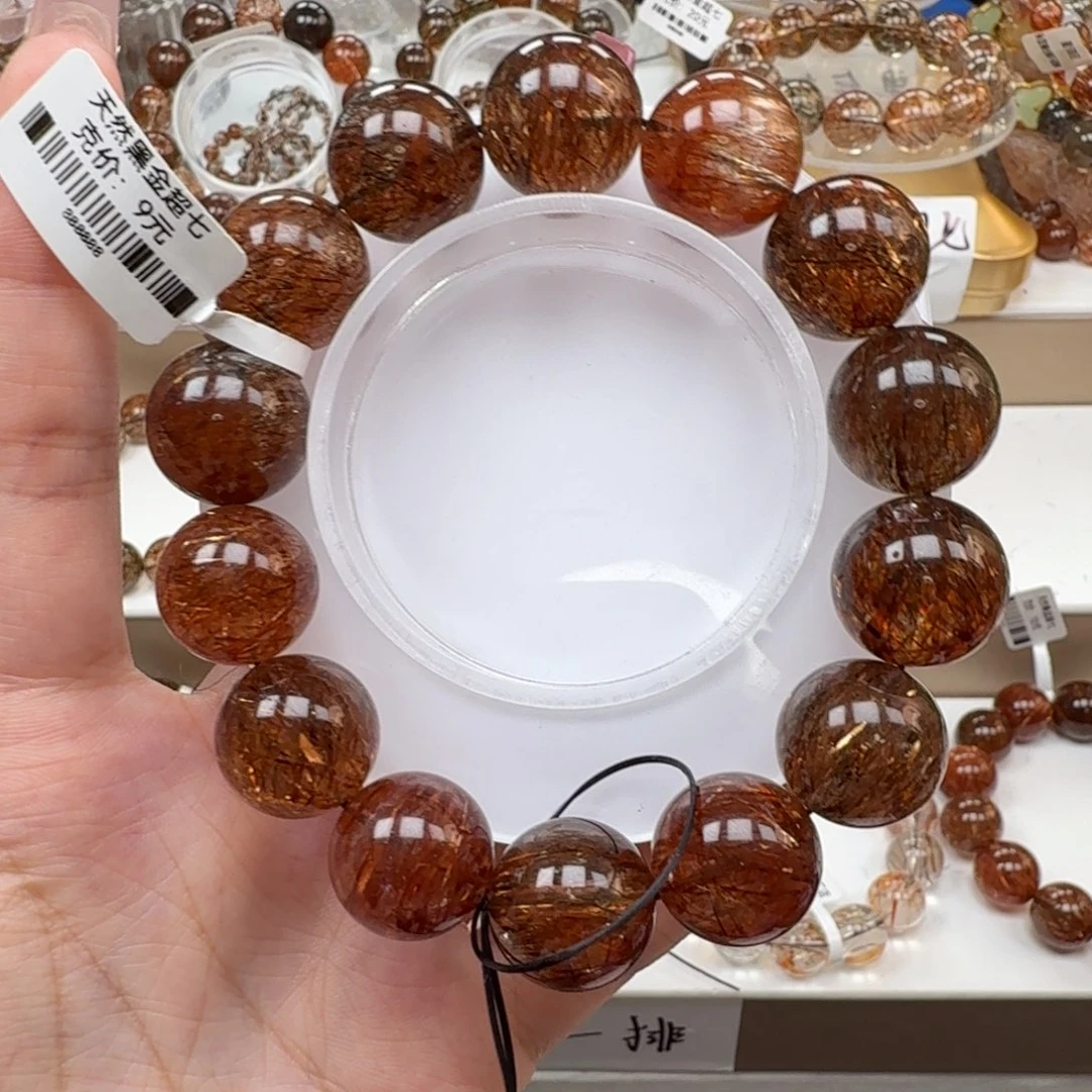 未镶嵌手链水晶黑金超七多样性发其一