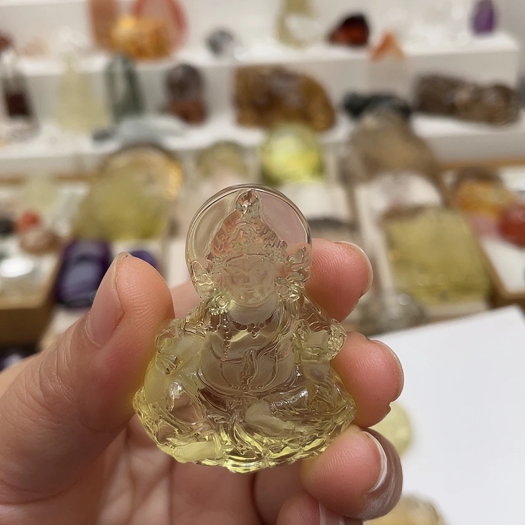 水晶颈饰未镶嵌珊*定制