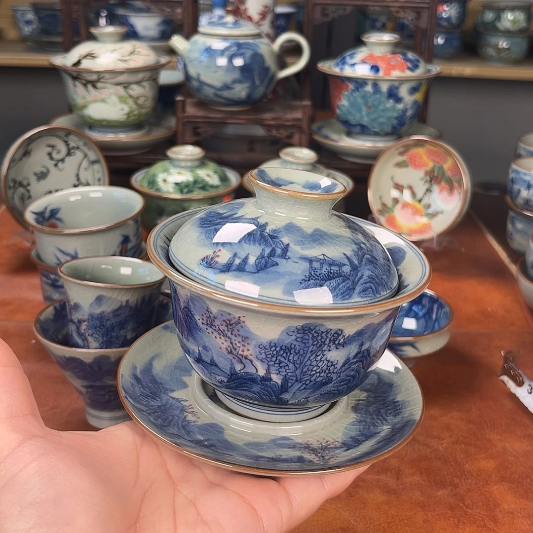 盖碗景德镇陶瓷窑