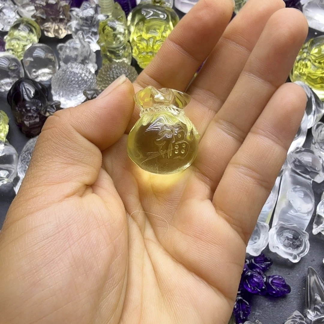 摆件未镶嵌水晶吊坠