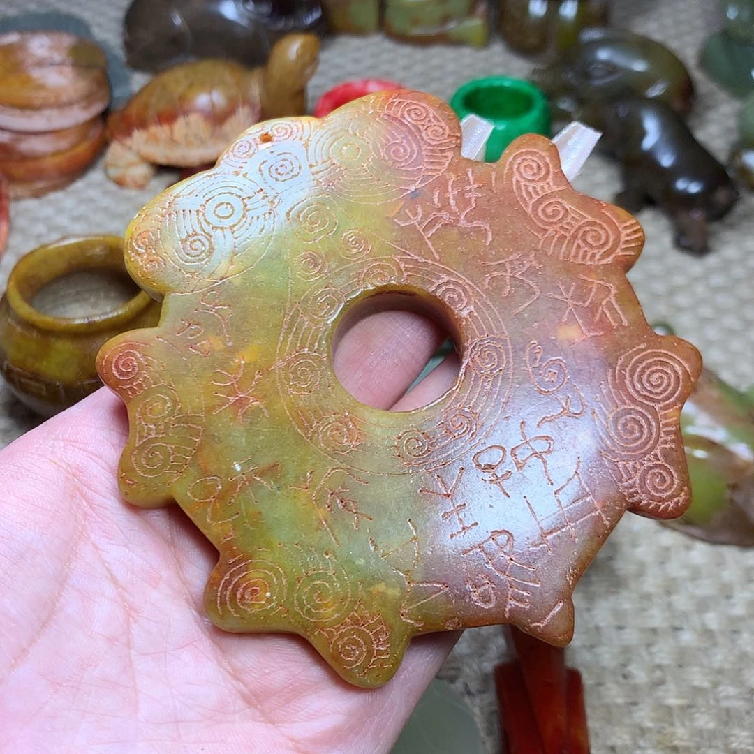 白玉菩提吊坠挂件