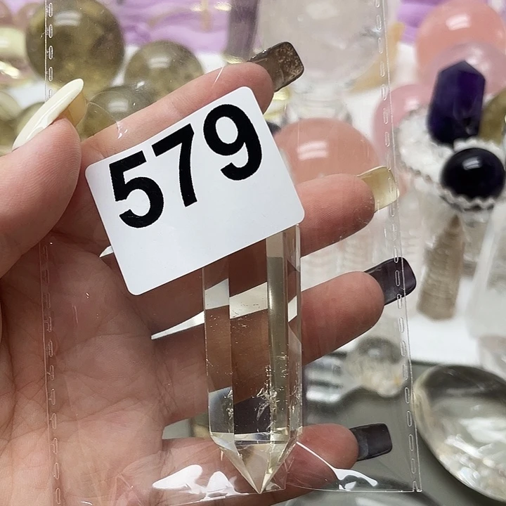 光***厚未镶嵌珠宝半成品紫晶579