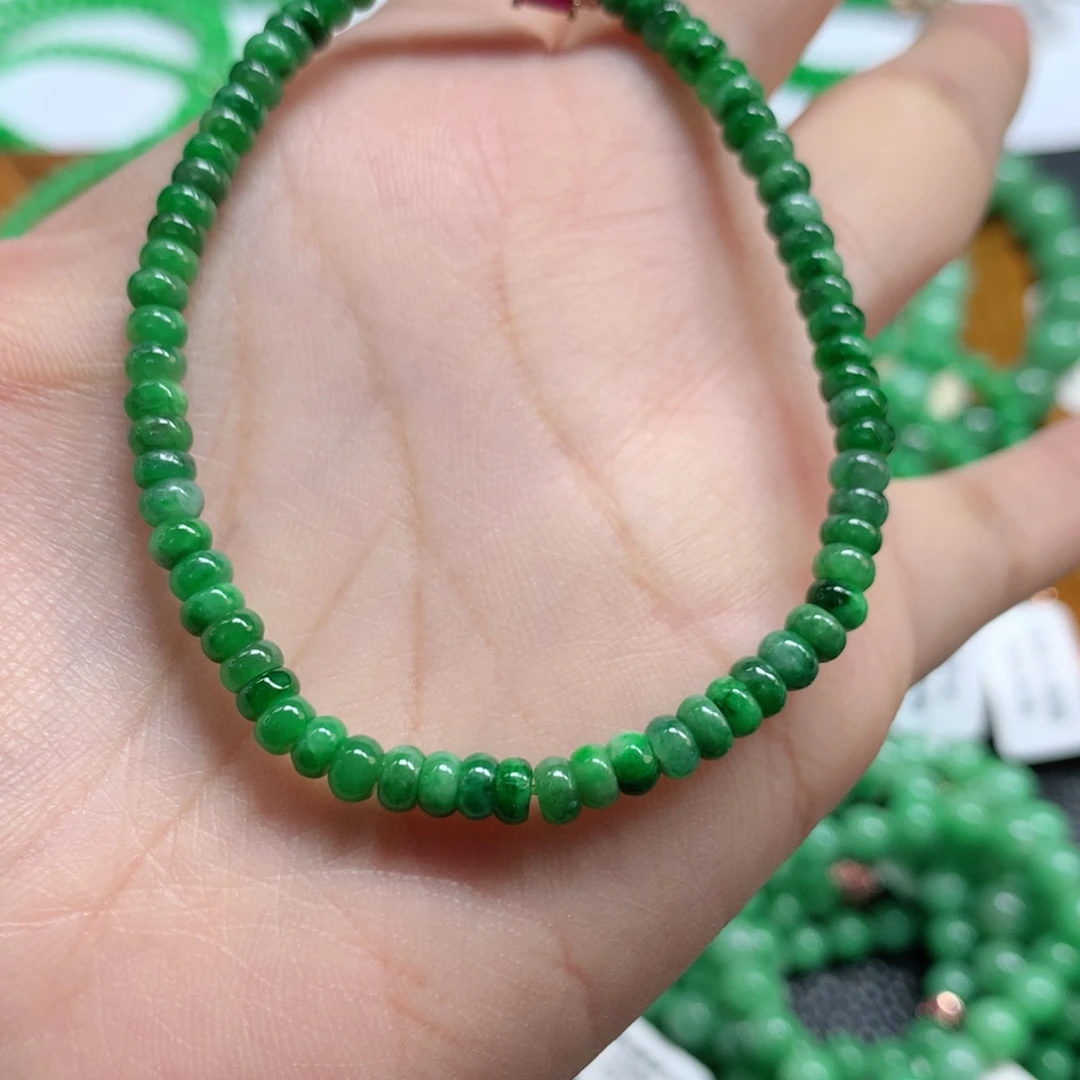 未镶嵌手链翡翠翡翠