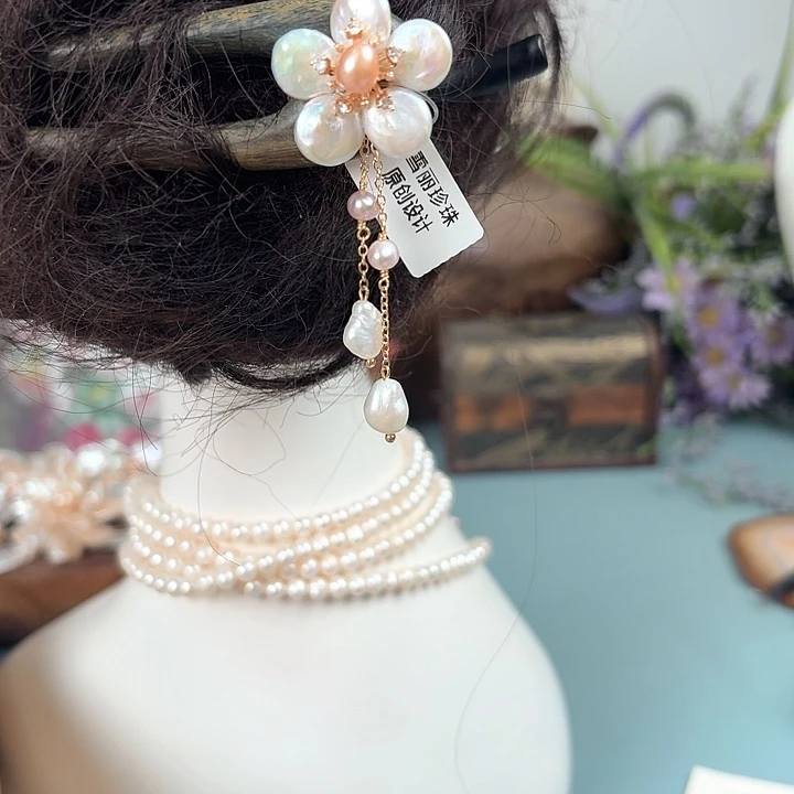 发饰淡水珍珠未镶嵌