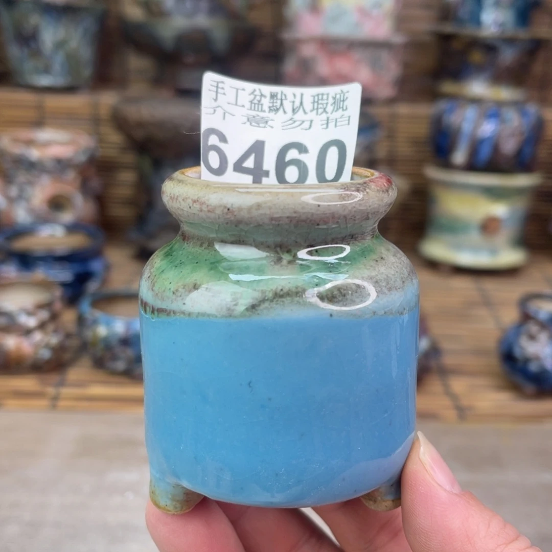 手工花盆默认瑕疵完美者勿拍