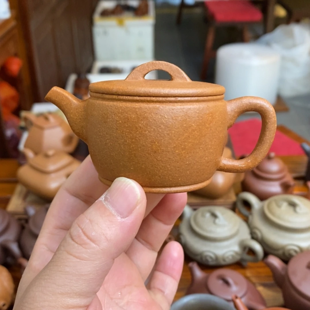 紫砂茶壶紫砂壶金降坡汉瓦