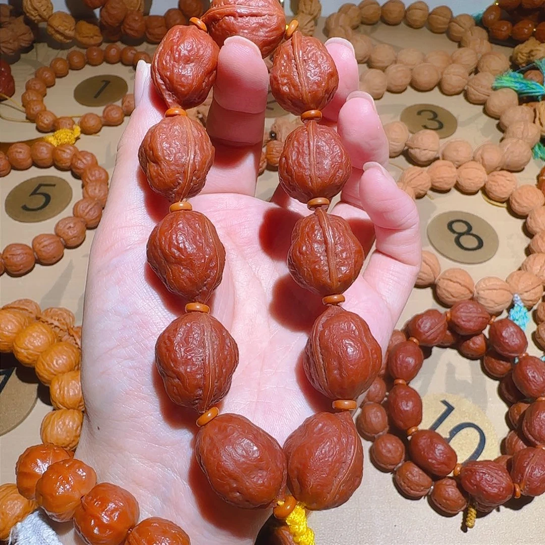 寇*文玩核桃吊坠寿星蛙