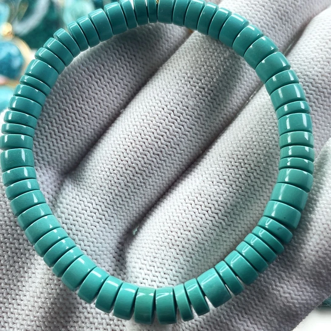 绿松石未镶嵌车挂