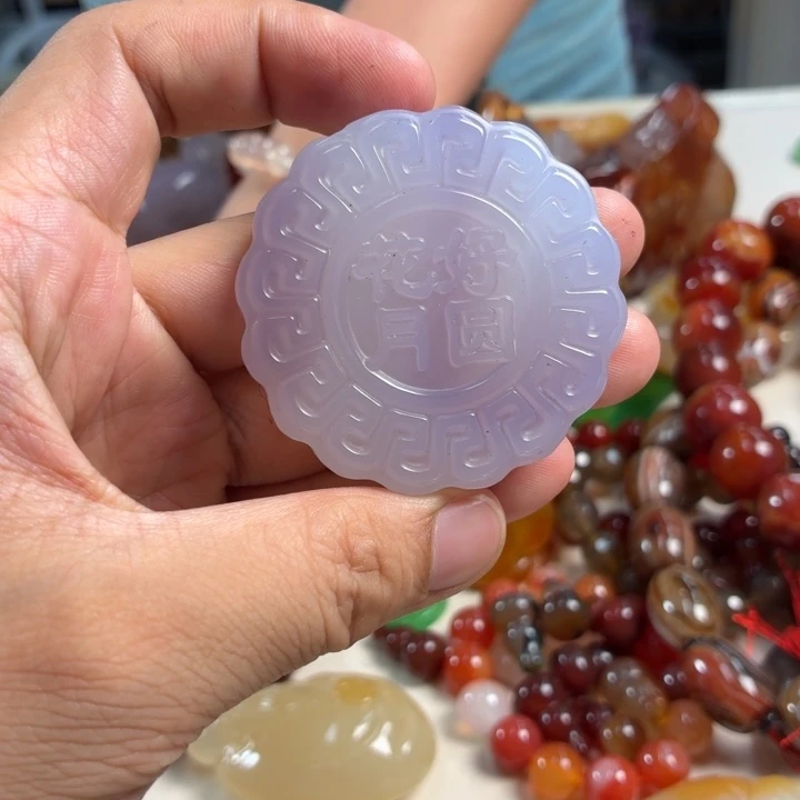 玛瑙/玉髓未镶嵌吊坠(不含链)