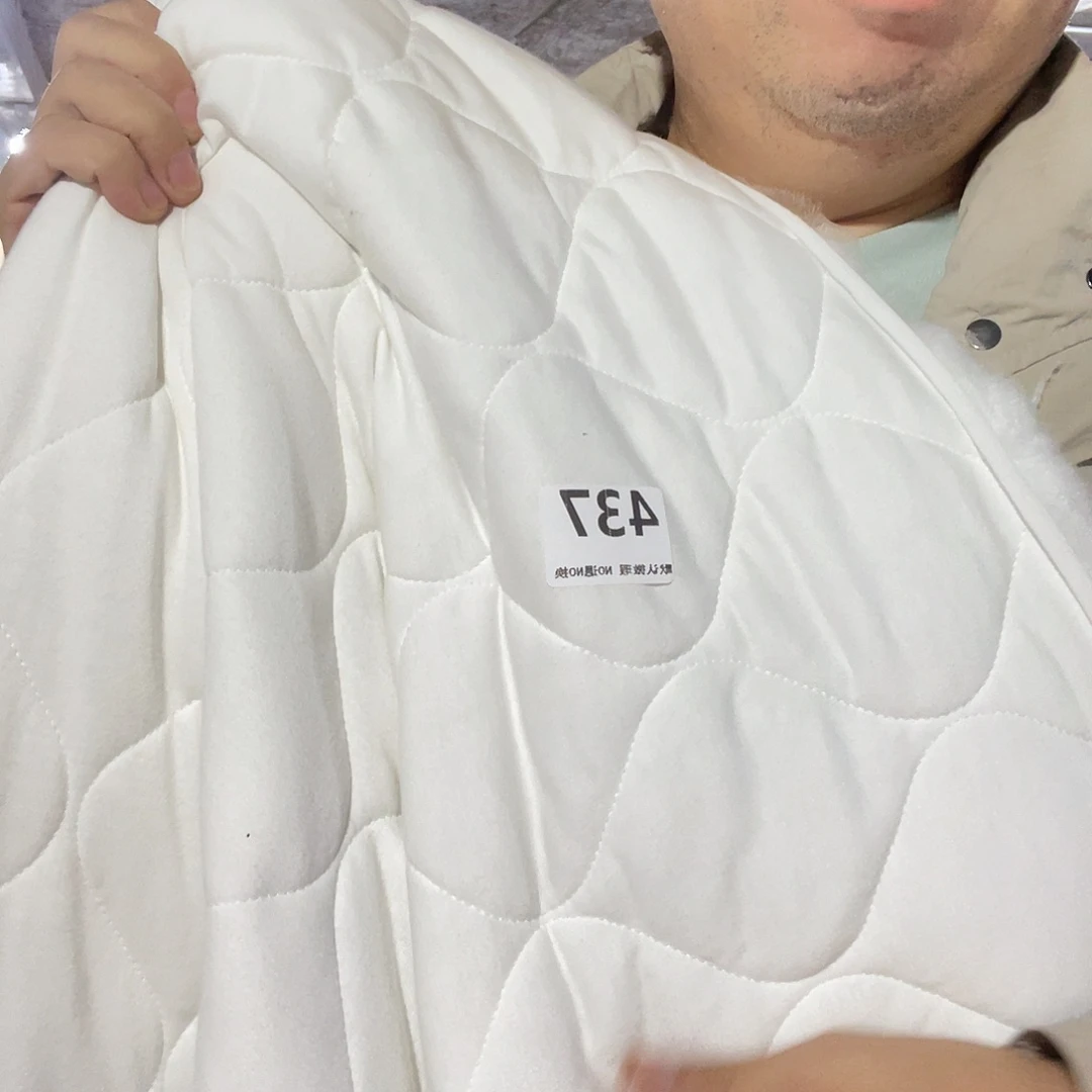 棉宽1.95米加厚款单面纯棉汗布绗棉1米价437