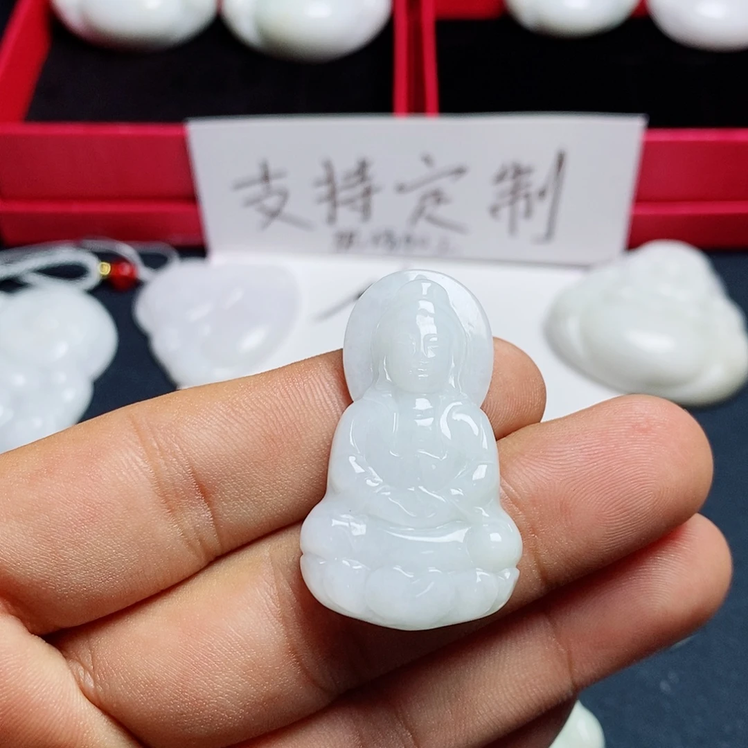 翡翠未镶嵌颈饰/1009