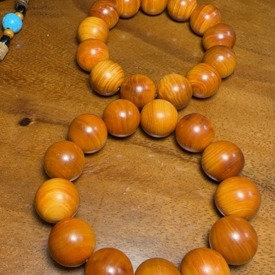 柏木（崖柏）全陈化老料1.8串