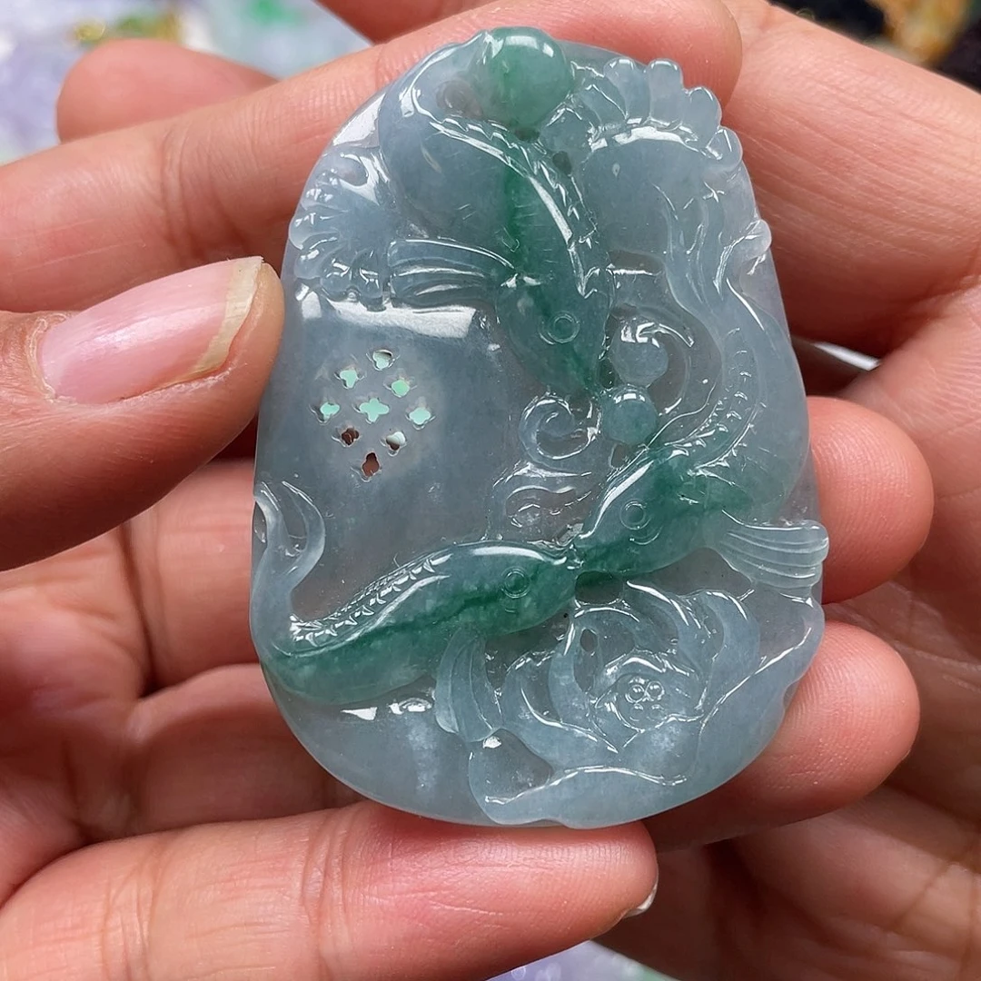 颈饰未镶嵌翡翠翡玉缘翡翠