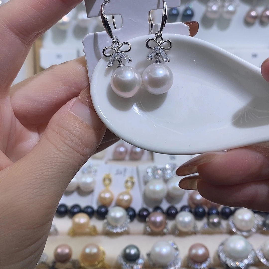 耳饰未镶嵌淡水珍珠w11.5