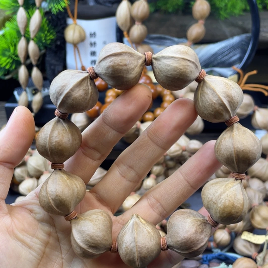 悟***了橄榄核吊坠2325红核