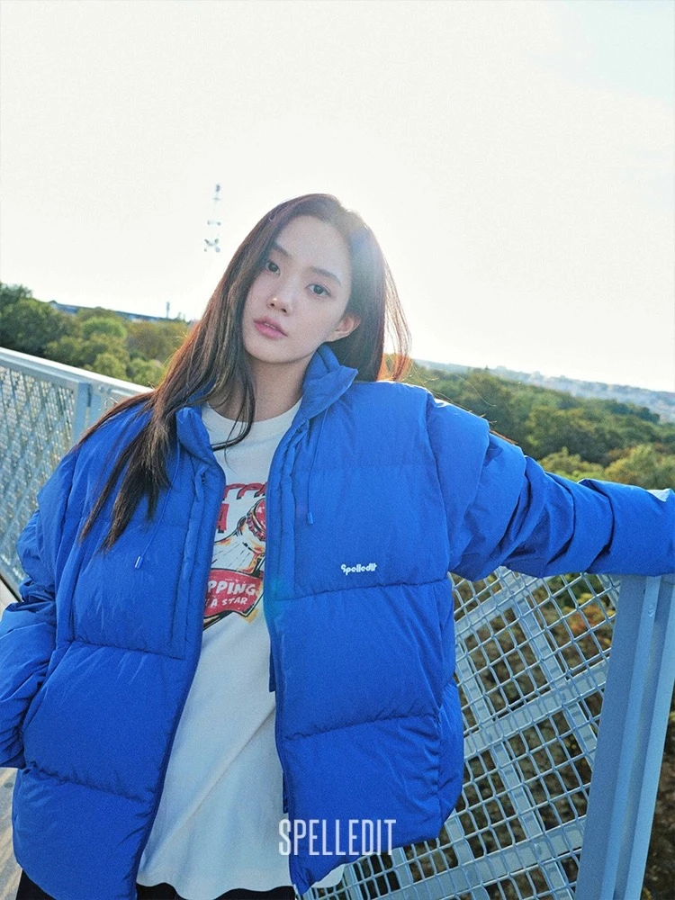 SPELLEDIT 2025冬季新品 休闲保暖立领短款羽绒服 正品 NO退NO换