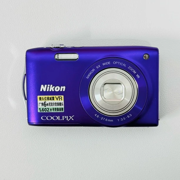 95新 Nikon/尼康 s3300特价1600w像素6倍光变冷暖都可拍