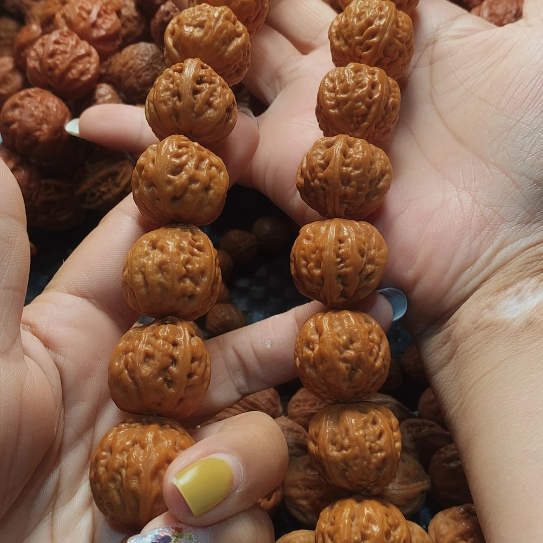 文玩核桃吊坠文*京八棱