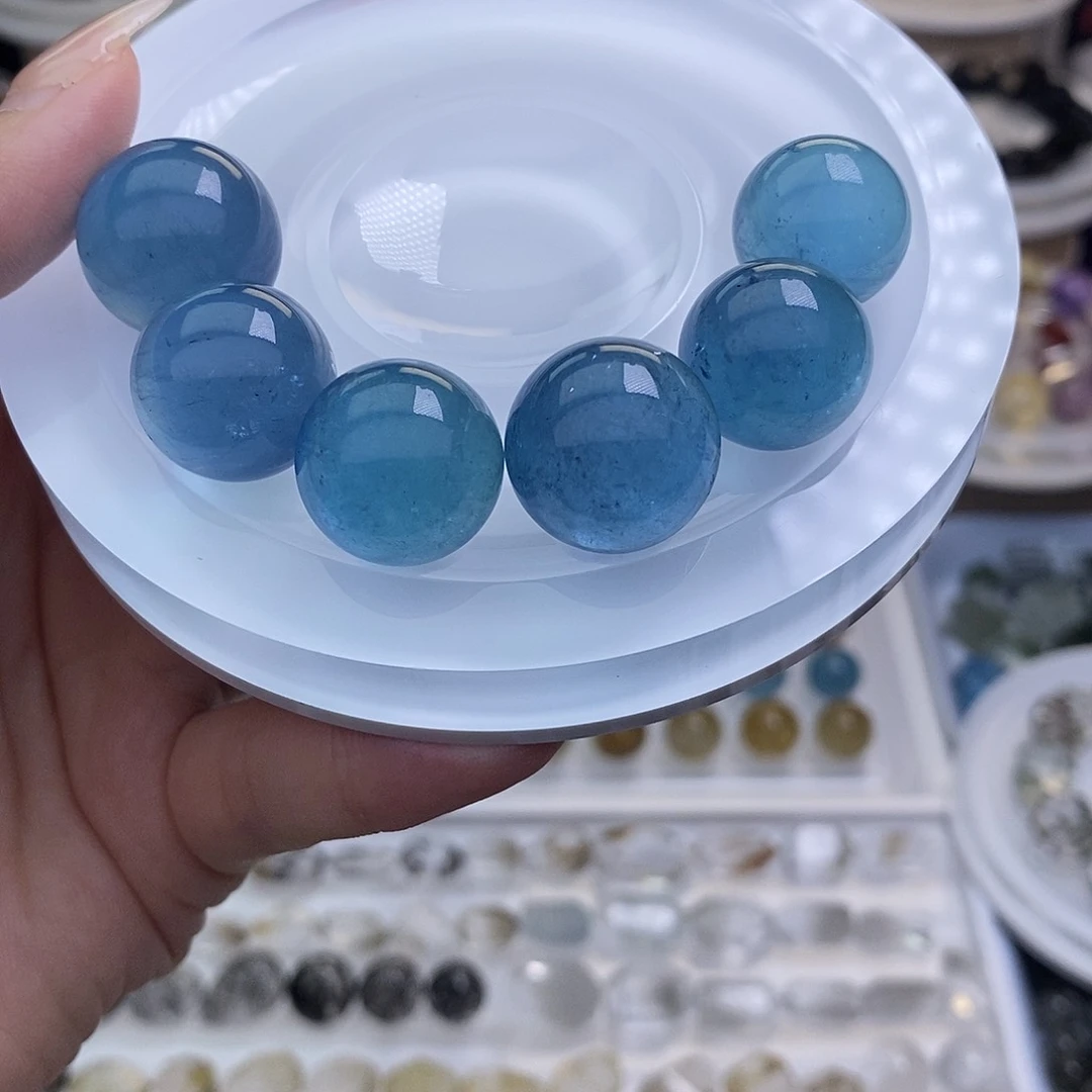 静****水晶手链未镶嵌天然水晶定制打孔不退换