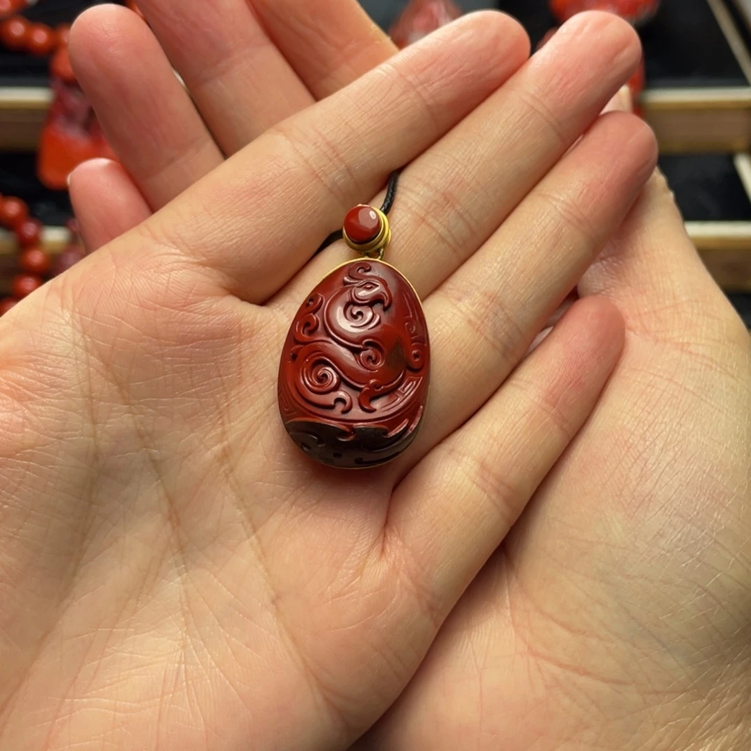 璟***铎南红玛瑙未镶嵌颈饰