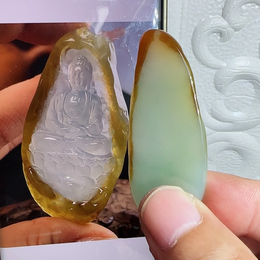 未镶嵌定制翡翠缅甸天然A货翡翠含老师工艺