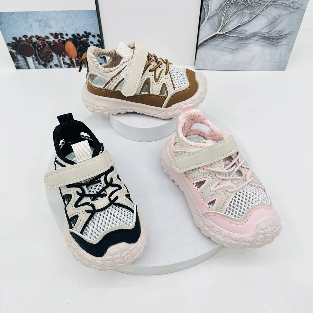 C2区168夏季儿童休闲镂空鞋