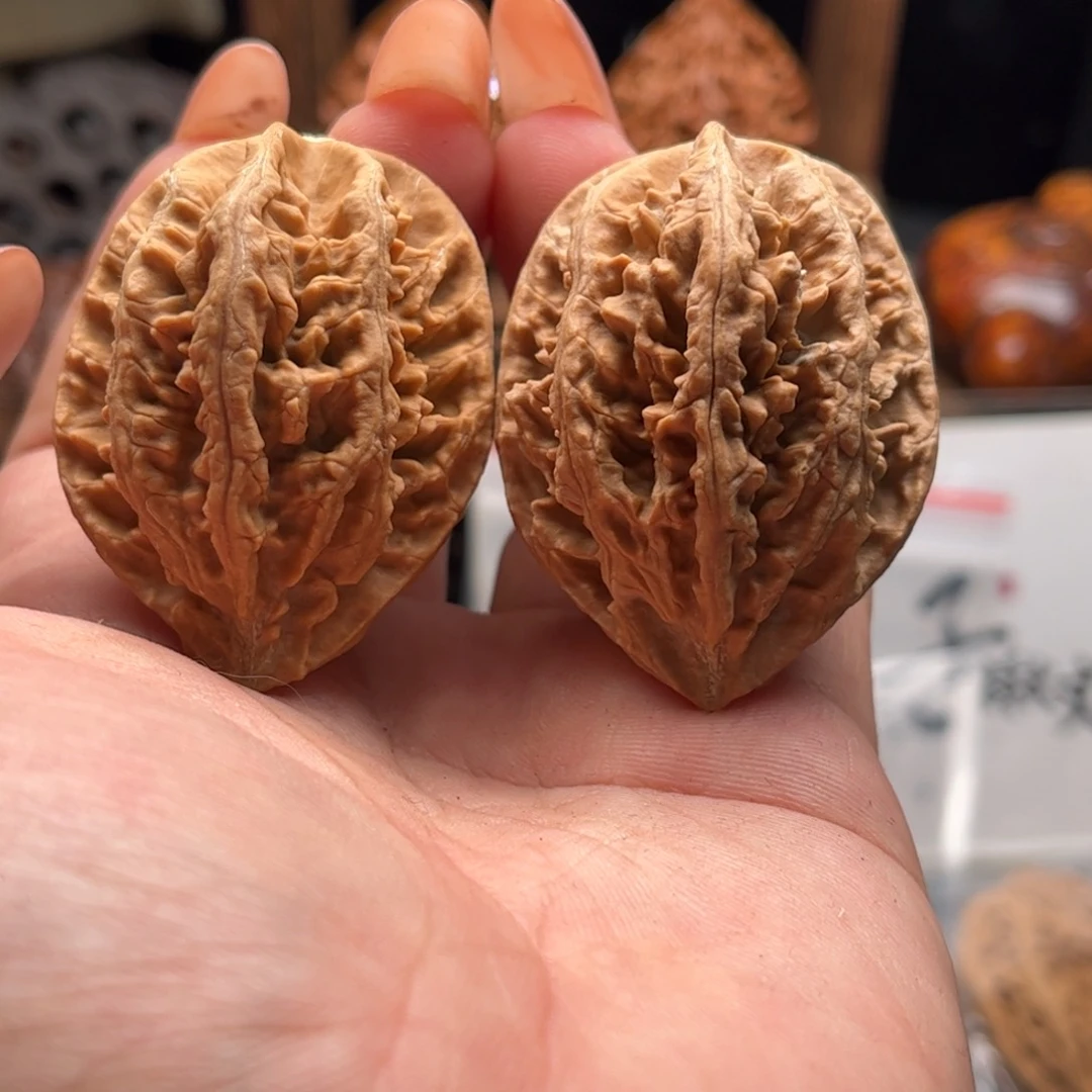 文玩核桃把件关东木子家楸大胖114