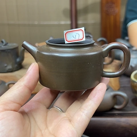 刀***雨戬谷龙窑柴烧茶壶47