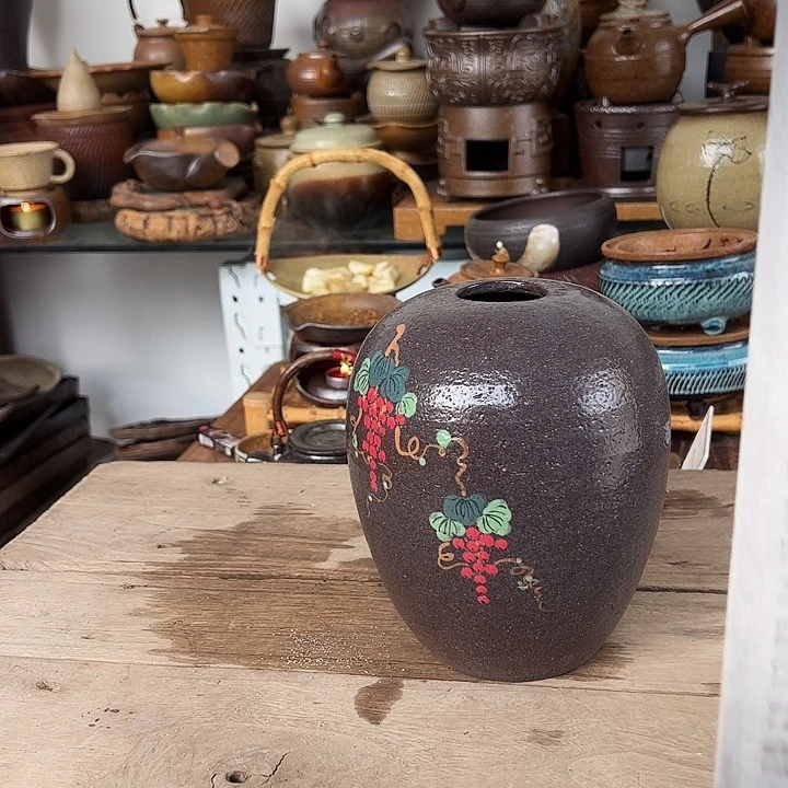 紫砂宜兴紫砂粗陶茶具69