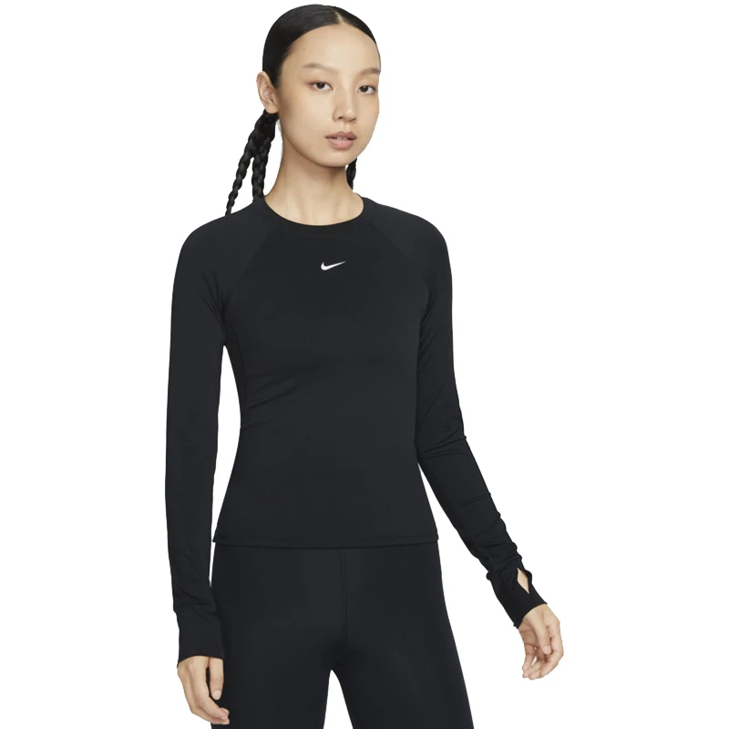 Nike耐克冬季女子运动休闲圆领长袖T恤FV7846-010