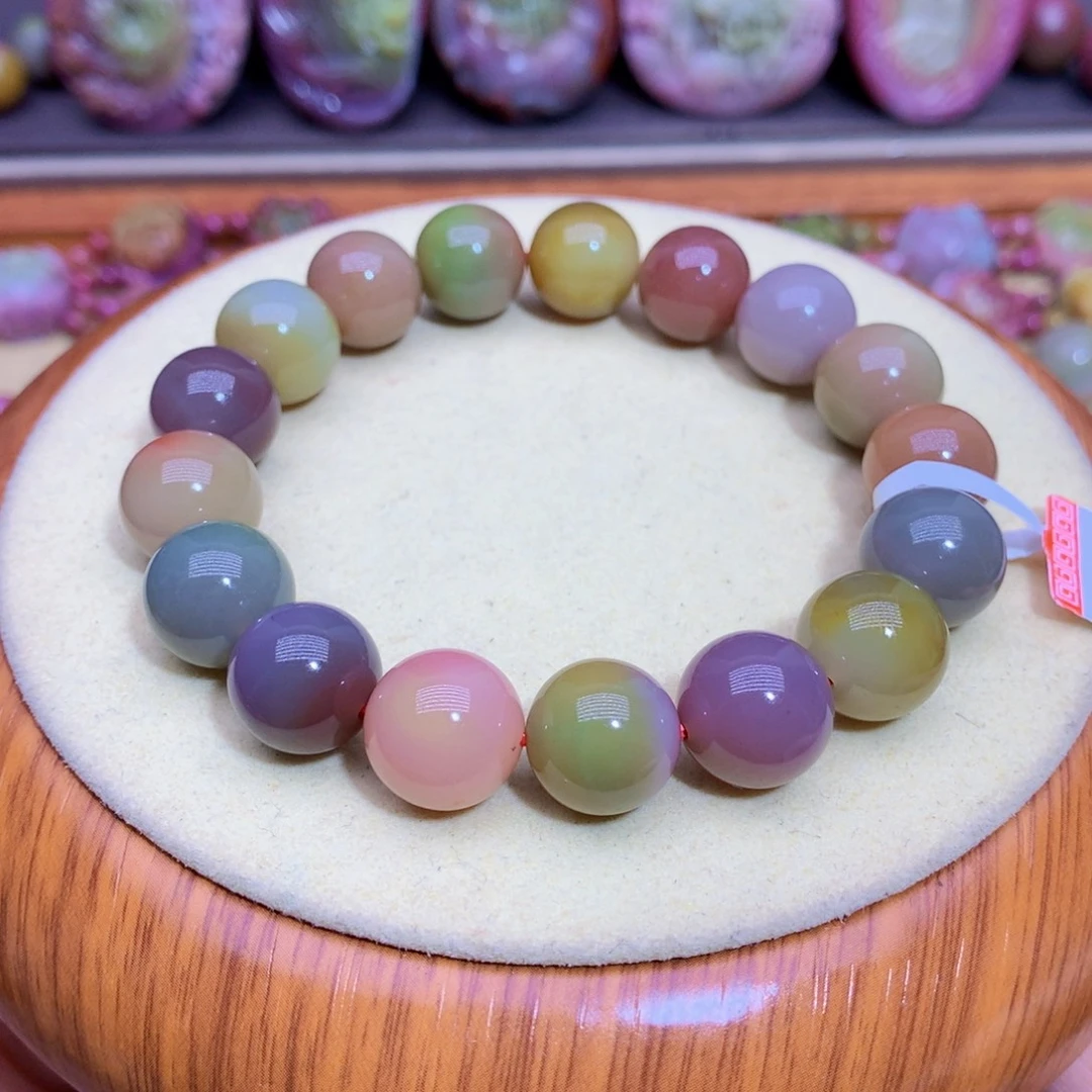 玛瑙未镶嵌手链盐源