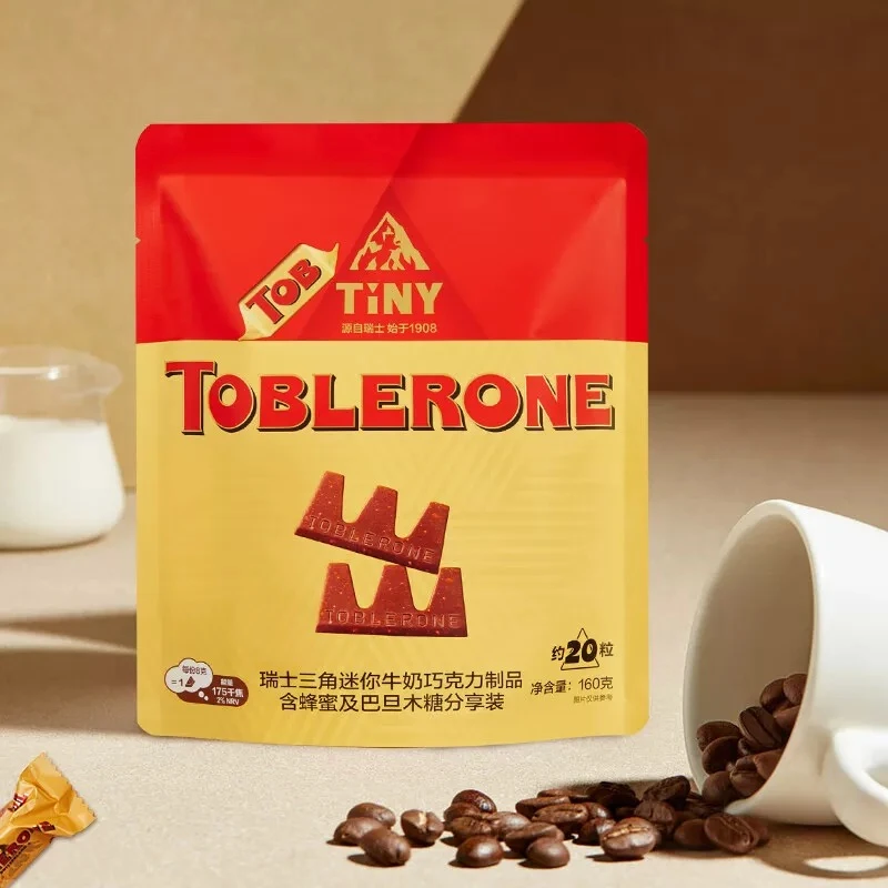 瑞士三角牛奶巧克力分享装(约20颗独立包装)效期至26.8.10
